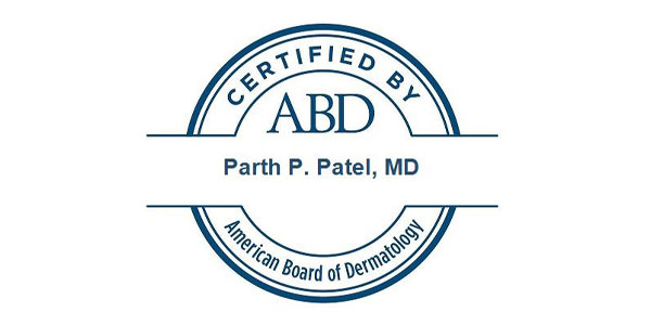 Dr. Patel ABD Certification Logo