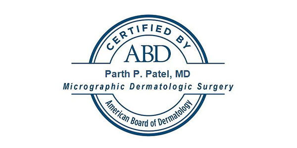 Dr. Patel ABD Mohs Certification Logo